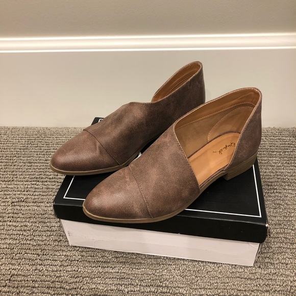 qupid open side booties